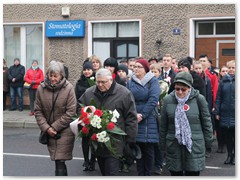 Delegacja Zarządu Koła na uroczystości obchodów Narodowego Święta Niepodległości (Kórnik 11.11.16 r.) 